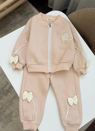 Костюм на флісі для дівчинки 🎀