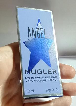 Mugler angel  parfum 1.2 пробник оригінал.