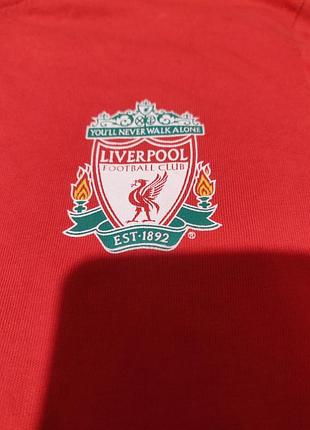 Лонгслив подростковый liverpool football club мерч