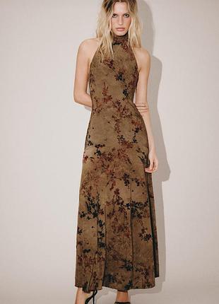 Сукня жіноча з коміром zara new