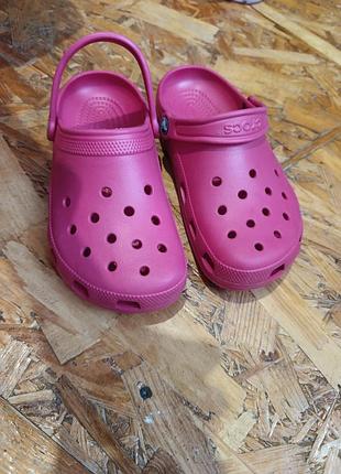 Оригінальні шльопанці crocs m4 w6 2