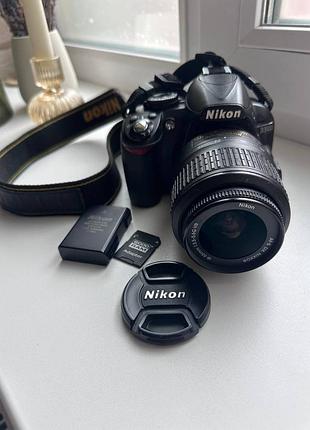 Продається фотоапарат nikon d3100 18-55 mm