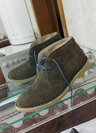 Ботинки замша кожа везде до сильных морозов