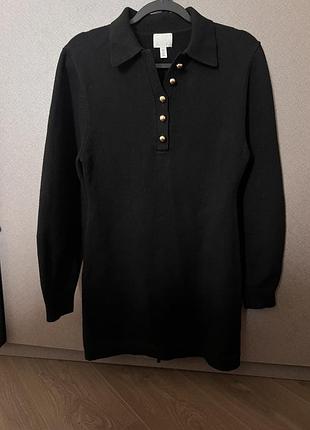 Плаття чорне h&m 3