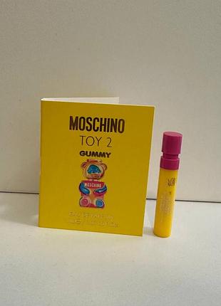 Moschino toy 2 gummy пробник оригінал 2