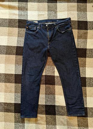 Темно-синие джинсы levi's 512TM slim taper 36х30 (англия)