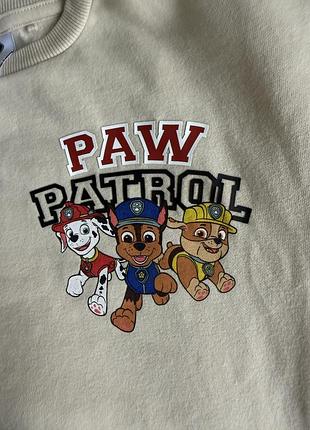 Спортивний костюм для хлопчика paw patrol утеплений бежевий