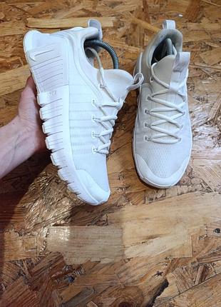 Оригінальні кросівки nike free metcon 6 white fj7127-103