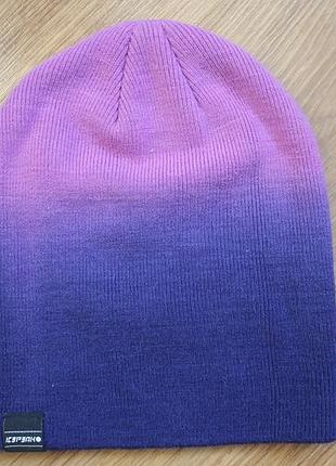 Унисекс шапка icpeak (one size), фиолетовый градиент