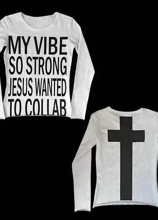 Топ лонгслив y2k dollskill