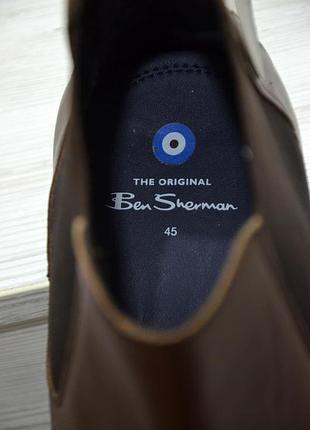 Ben sherman, оригінал шкіряні черевики, ботинки 4