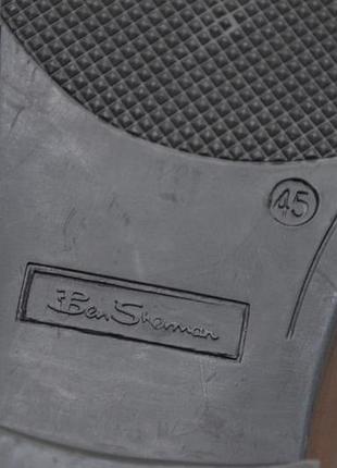 Ben sherman, оригінал шкіряні черевики, ботинки 5