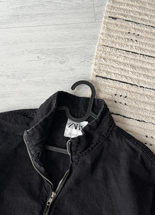 Джинсовий анорак zara 3
