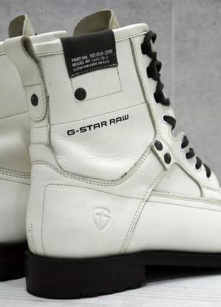 G-star raw, оригинал кожаные ботинки, ботинки 4