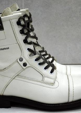 G-star raw, оригинал кожаные ботинки, ботинки 5