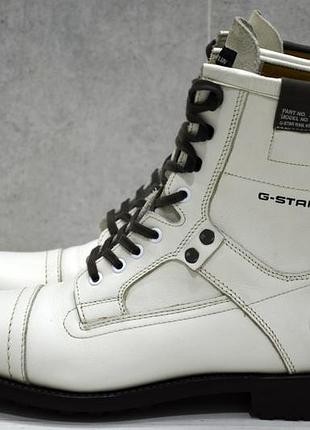 G-star raw, оригинал кожаные ботинки, ботинки 6