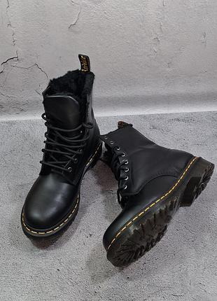 Ботинки dr. martens 1460 serena женские кожаные сапоги jadon 1461 утепленные мехом