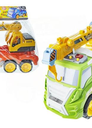Машина з краном 900-4b в кульку, 2 види р.41x16x24 см yg toys