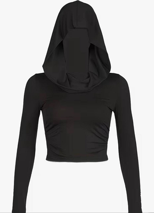Топ лонгслив y2k dollskill с капюшоном 4