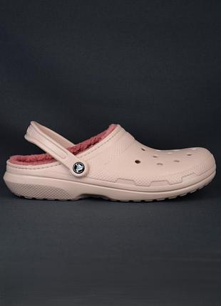 Сабо crocs classic lined clog кроксы зимние шлепанцы сланцы тапочки тапки утепленные оригинал m10/w12/43-44 р/28см skechers merrell