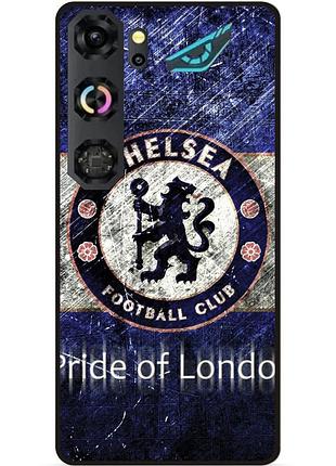 Чохол силіконовий бампер для zte nubia neo 5 gt 5g з малюнком челси chelsea