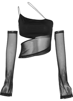 Топ лонгслив y2k dollskill 3