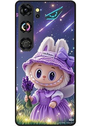 Силіконовий чохол бампер для zte nubia neo 5 gt 5g з картинкою лабубу labubu