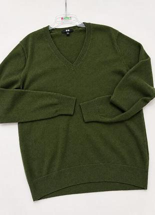 Джемпер uniqlo кашеміровий хакі