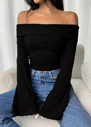 Топ лонгслив y2k dollskill