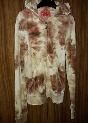 Жіноче худі juicy couture тай-дай xs/34