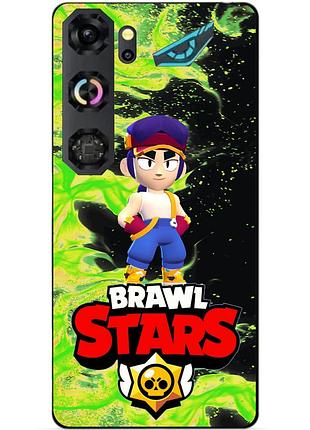 Чехол силиконовый бампер для zte nubia neo 5 gt 5g с героем бравл фэнг brawl