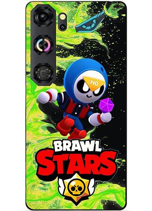Чехол силиконовый бампер для zte nubia neo 5 gt 5g с героем бравл мипл brawl
