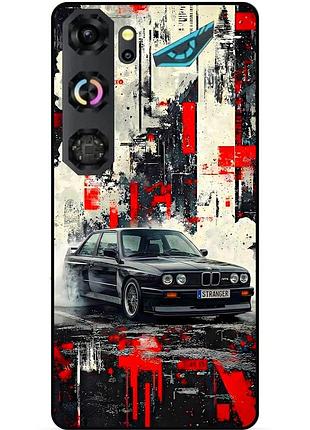 Силіконовий чохол бампер для zte nubia neo 5 gt 5g з малюнком bmw m3 e30 бмв