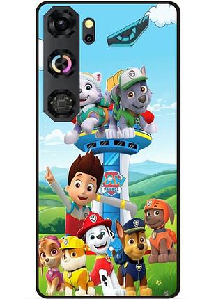 Силиконовый чехол для zte nubia neo 5 gt 5g с картинкой щенячий патруль paw patrol