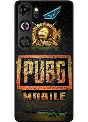 Силіконовий чохол бампер для zte nubia neo 5 gt 5g з картинкою пабг pubg