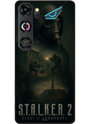 Силіконовий чохол для zte nubia neo 5 gt 5g stalker сталкер