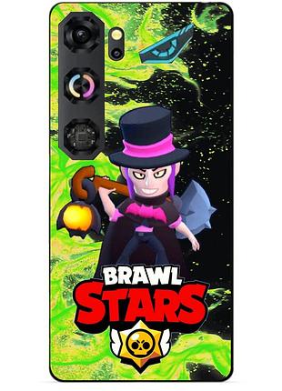 Чехол силиконовый бампер для zte nubia neo 5 gt 5g с героем бравл мортис brawl