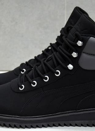 Puma, оригинал нубук, ботинки ботинки 5