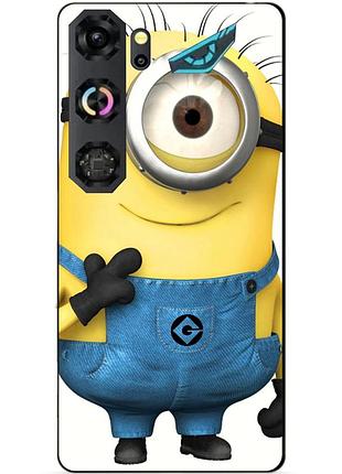 Силиконовый бампер чехол для zte nubia neo 5 gt 5g с рисунком миньон кевин minion