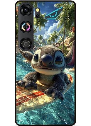 Чохол силіконовий бампер для zte nubia neo 5 gt 5g з картинкою стіч stitch