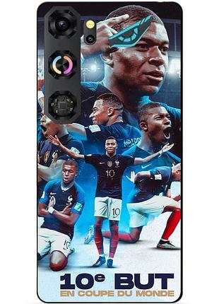 Силиконовый бампер чехол для zte nubia neo 5 gt 5g с рисунком мбаппе франция mbappe
