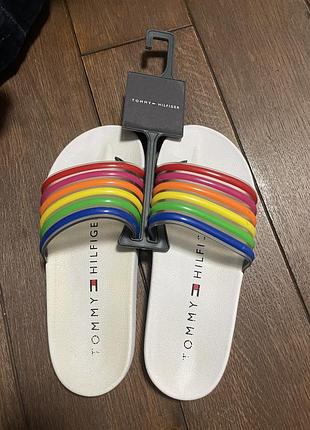 Шльопанці , tommy hilfiger , оригінал розмір 34