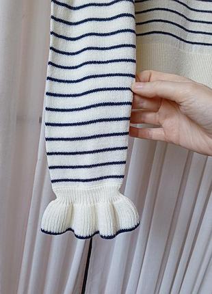 Стильна кофта в полоску з сердечком h&m divided. 4