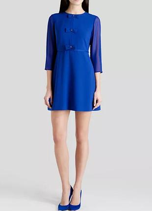 Коротка сукня жіноча ted baker синя розмір с-м