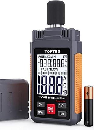 Шумомір toptes ts-501a цифровий