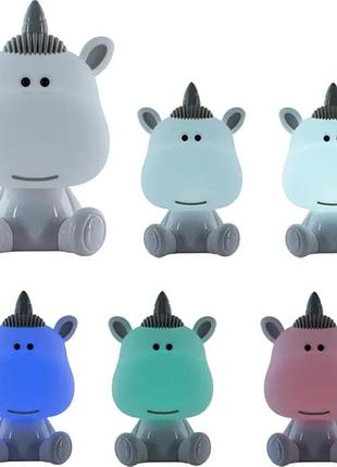 Ночник kite светильник led с аккумулятором unicorn, белый (k24-491-1-1)