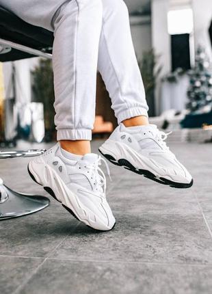 Adidas yeezy boost 700 white🆕 шикарные кроссовки адидас🆕 купить наложенный платёж1 фото