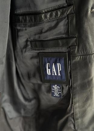 Шкіряний піджак gap 2