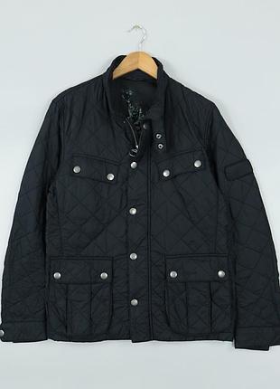 Barbour ariel quilt чоловіча стьогана куртка burberry belstaff
