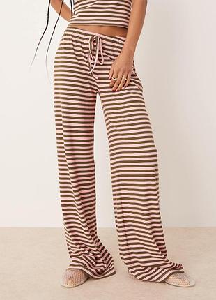 Штани в полоску від asos